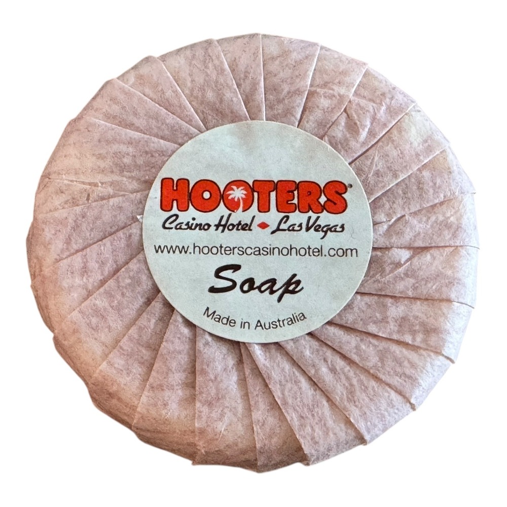 Hooters Casino Hotel Las‎ Vegas Soap Round Travel Size New Australia
